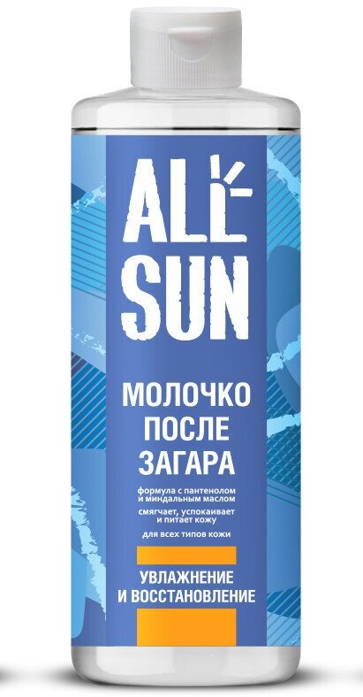 Молочко после загара ALLSUN, 150 мл