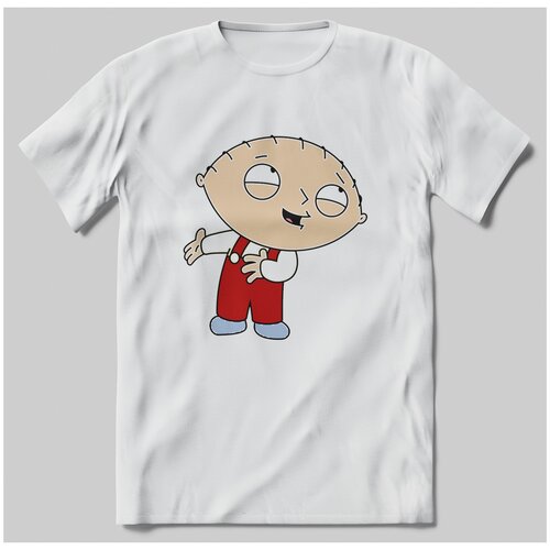 фото Футболка с принтом гриффины стьюи brut-shop