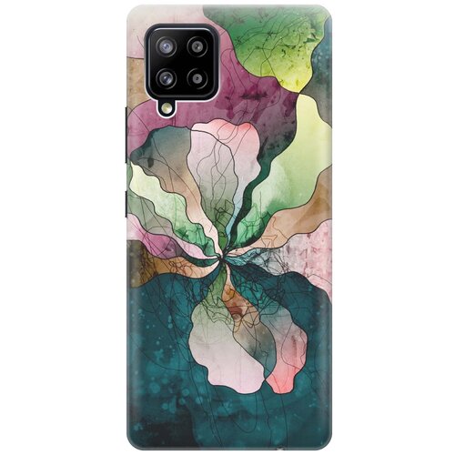 фото Cиликоновый чехол на samsung galaxy a42 / самсунг а42 с принтом "прекрасные цвета" gosso