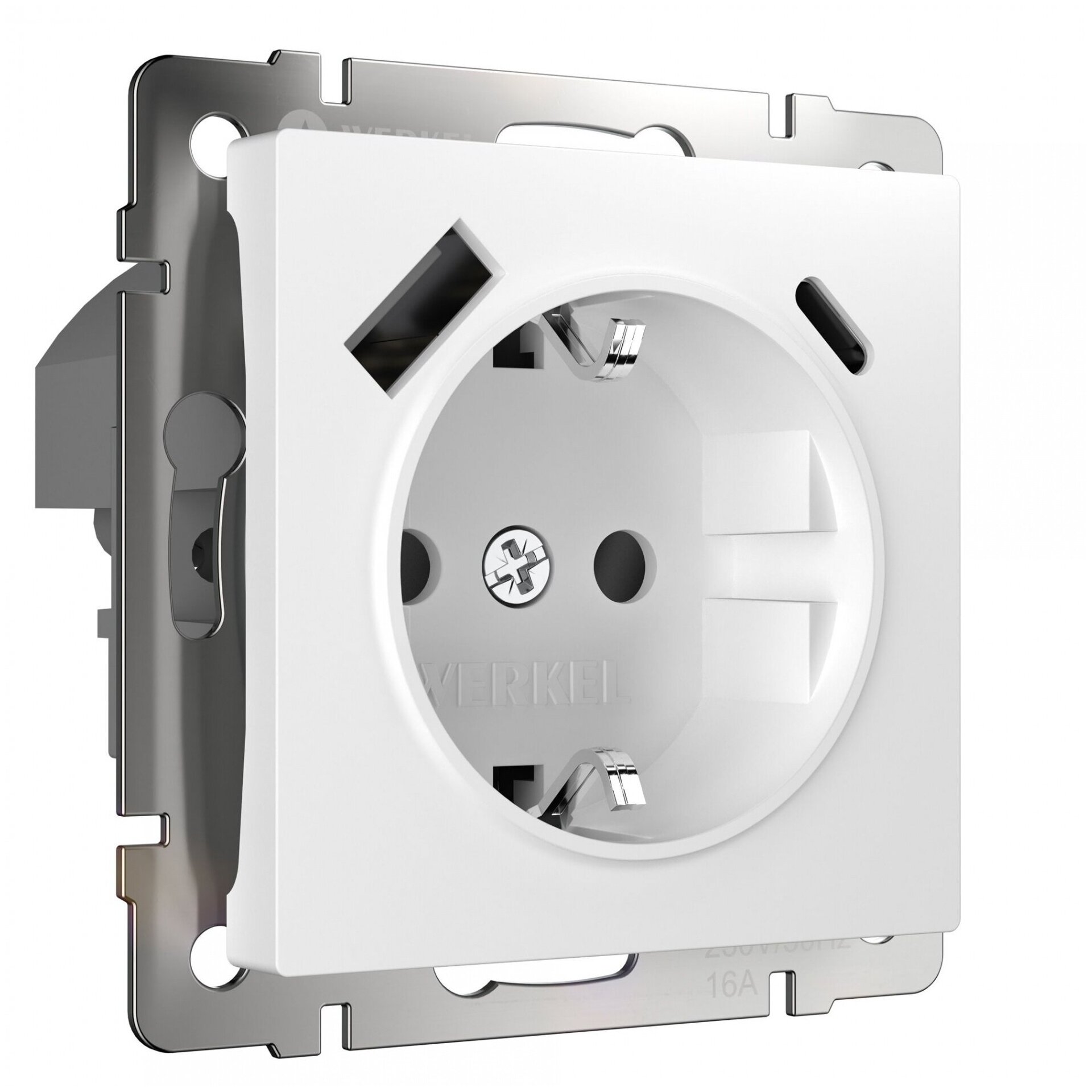 Розетка с быстрой зарядкой Werkel W1171703 4690389176425 - фото №1