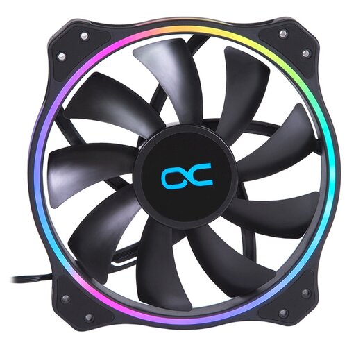 Вентилятор для корпуса Alphacool Eiszyklon Aurora LUX PRO Digital RGB 200 mm, черный/ARGB
