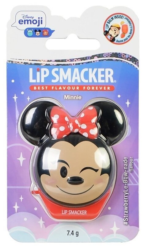 Lip Smacker Бальзам для губ Disney Minnie Strawberry lemonade