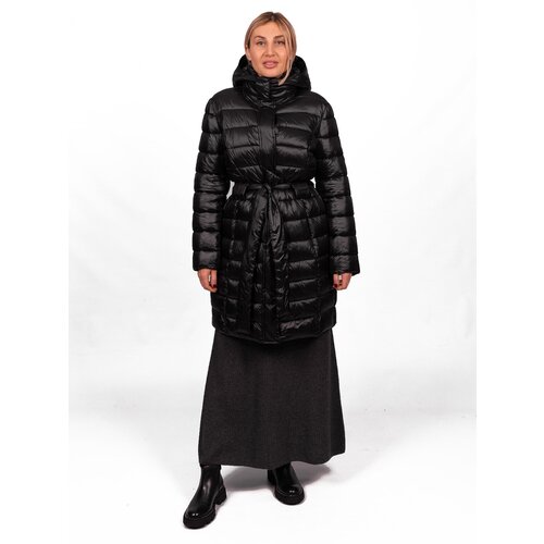 Trussardi Куртка черная с поясом (40)