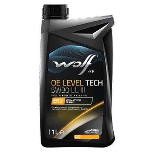 Синтетическое моторное масло Wolf OE Leveltech 5W30 LL III, 1 л, 1 шт.