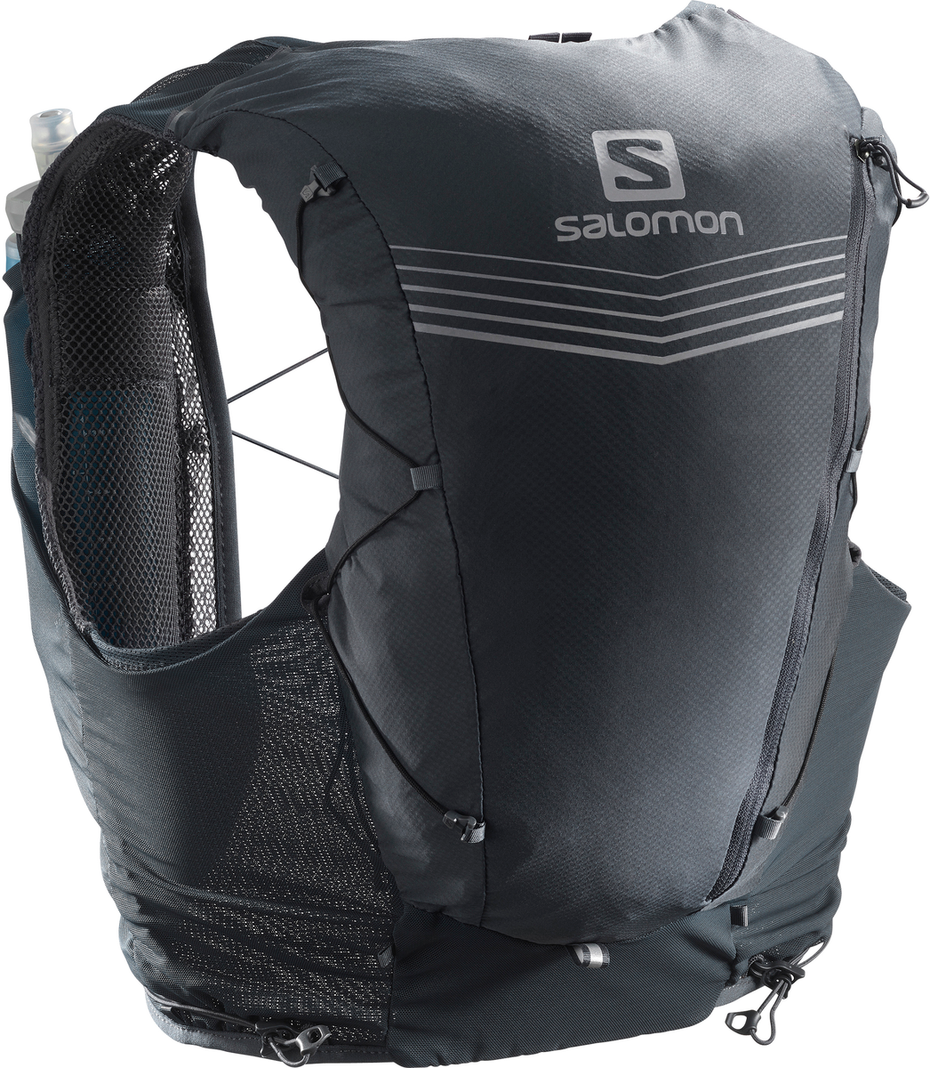 Рюкзак-жилет Salomon ADV SKIN 12, для бега, цвет серый, размер M