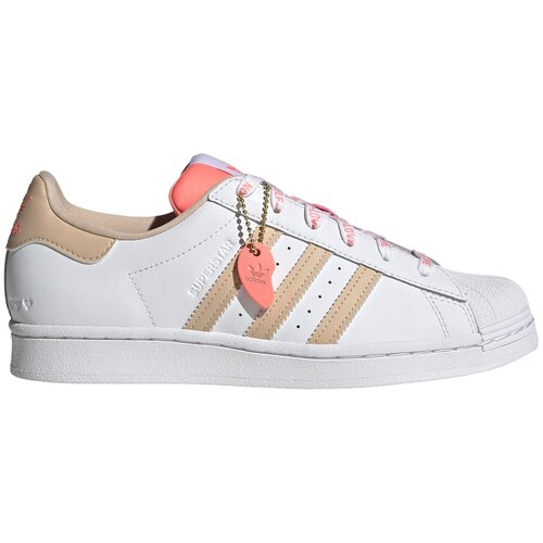 Женские кроссовки adidas Originals Superstar белые, размер 39 (25 см)