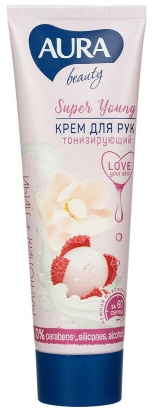 Крем для рук AURA BEAUTY тонизирующий 75мл 10066