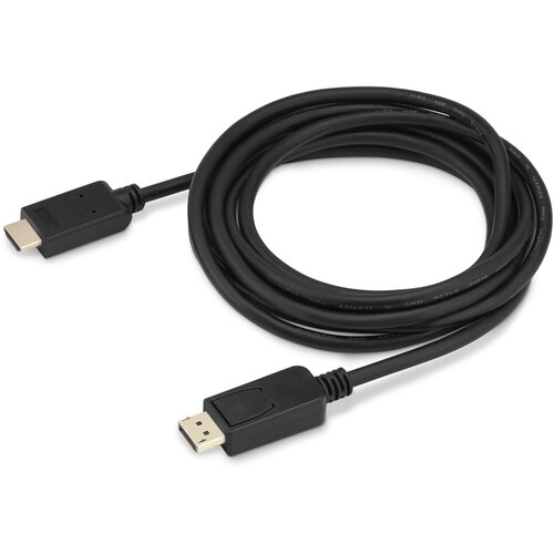 Кабель аудио-видео Buro v 1.2 DisplayPort (m) DisplayPort (m) 3м. Позолоченные контакты черный (BHP кабель видео buro dvi d m dvi d m 3м феррит кольца позолоченные контакты черный bhp ret dvi30