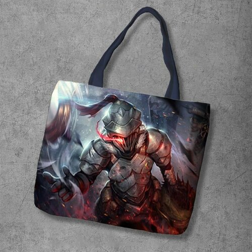 фото Сумка шоппер аниме убийца гоблинов 40*50 см. 40oxfsum1617 anime dakimakura