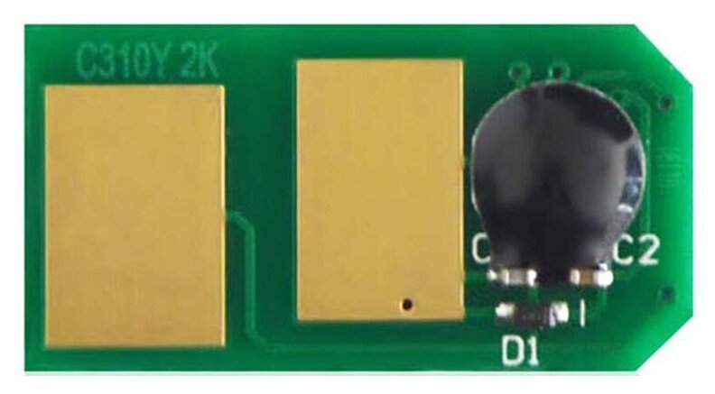Чип картриджа 44469714 для Oki MC352 C510dn MC562 C511dn C531dn MC362 C510 C310dn C310 MC561 2K желтый
