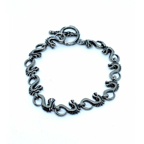 фото Браслет-цепочка, металл, размер 19 см нет бренда