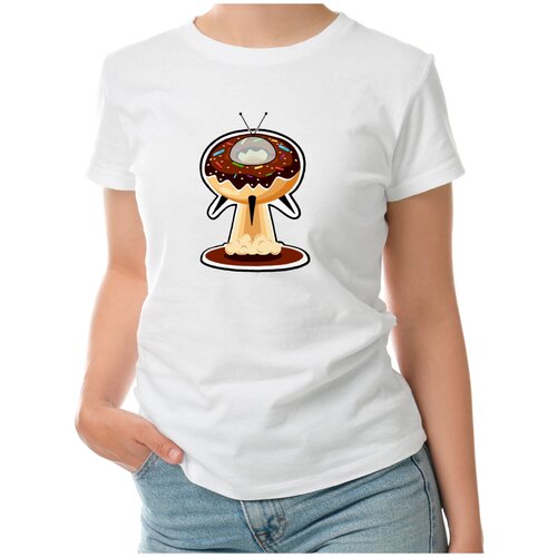 фото Футболка roly, размер s, белый