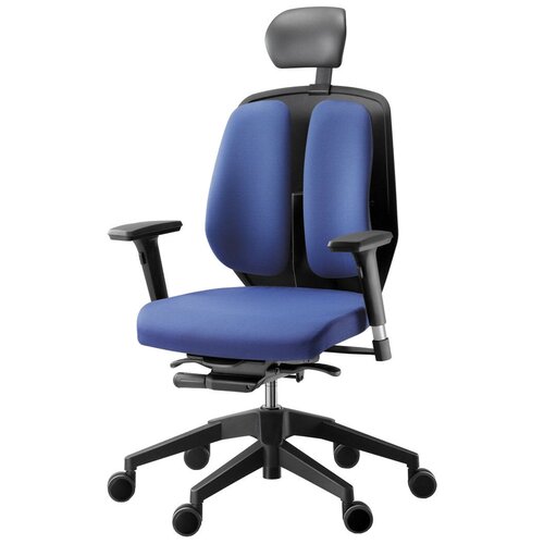 фото Компьютерное кресло duorest alpha a50h, обивка: текстиль, цвет: синий