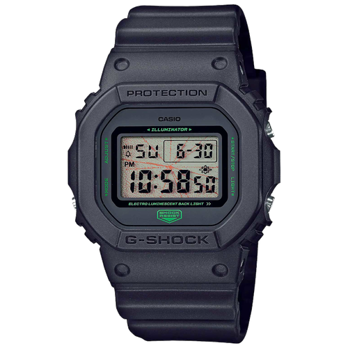 Наручные часы CASIO Мужские Наручные часы Casio G-Shock DW-5600MNT-1, черный