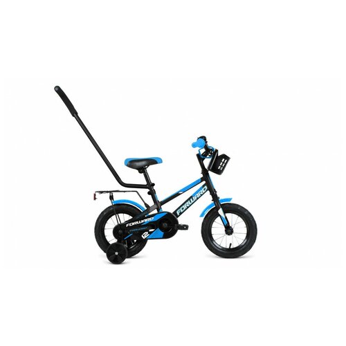 Детский велосипед FORWARD Meteor 12 2021 черныйсиний 547000₽