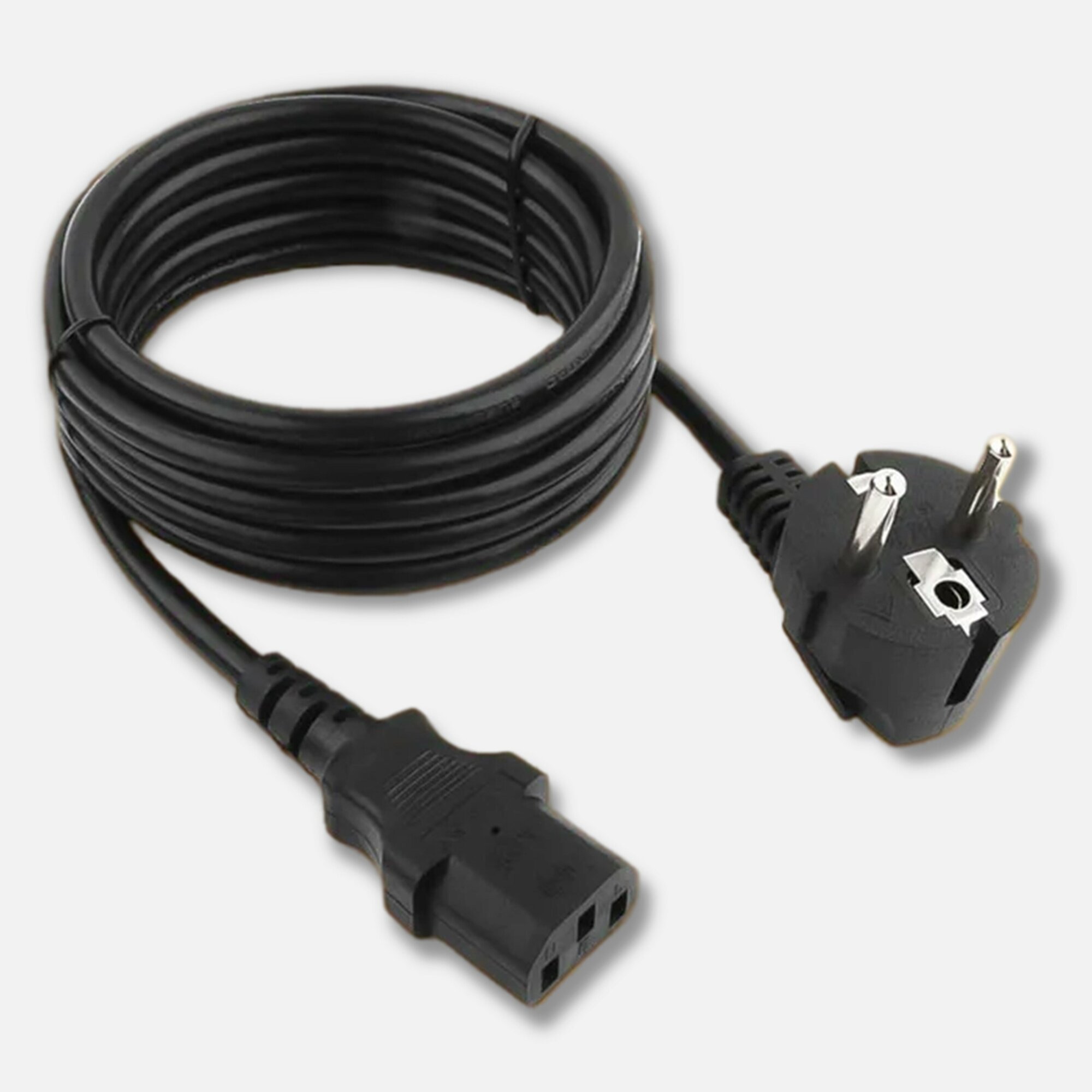 фото Кабель питания сетевой 1.5 м, для принтера, компьютера, монитора, сканера