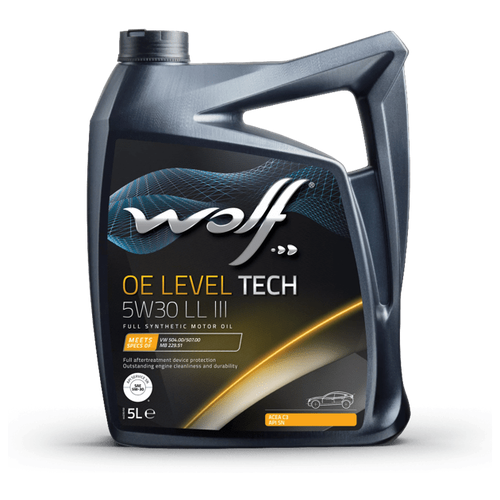 Моторное масло WOLF OE Level Tech 5W-30 LL III 5л