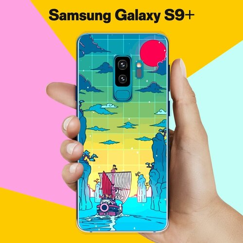 Силиконовый чехол на Samsung Galaxy S9+ Пейзаж 30 / для Самсунг Галакси С9 Плюс жидкий чехол с блестками лесной пейзаж на samsung galaxy s9 самсунг галакси с9 плюс