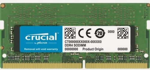 Изображение товара Оперативная память Crucial SO-DIMM DDR4 8Gb 3200MHz pc-25600 (CT8G4SFRA32A)