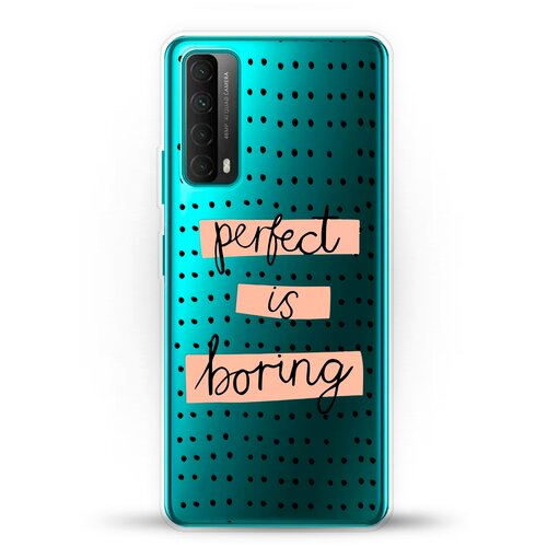 фото Силиконовый чехол boring perfect на huawei p smart 2021 andy & paul