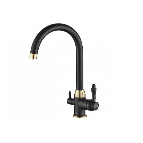 Смеситель для кухни под фильтр Steel Hammer SH 723 BLACK BR