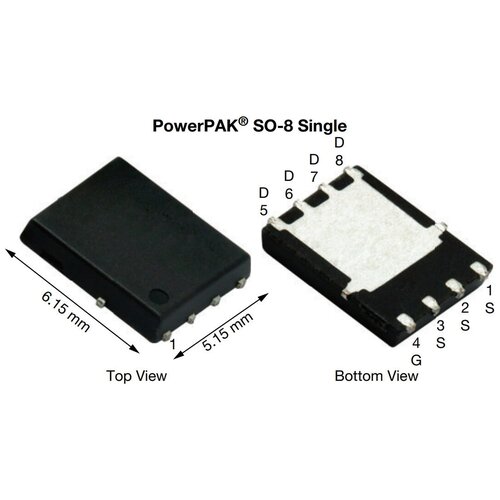 Микросхема SiRA14BDP-T1-GE3 N-Channel MOSFET 30V 64A SO8 32000₽