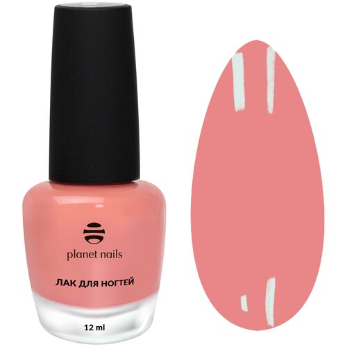 фото Planet nails лак для ногтей с эффектом гелевого покрытия, 12 мл, 892