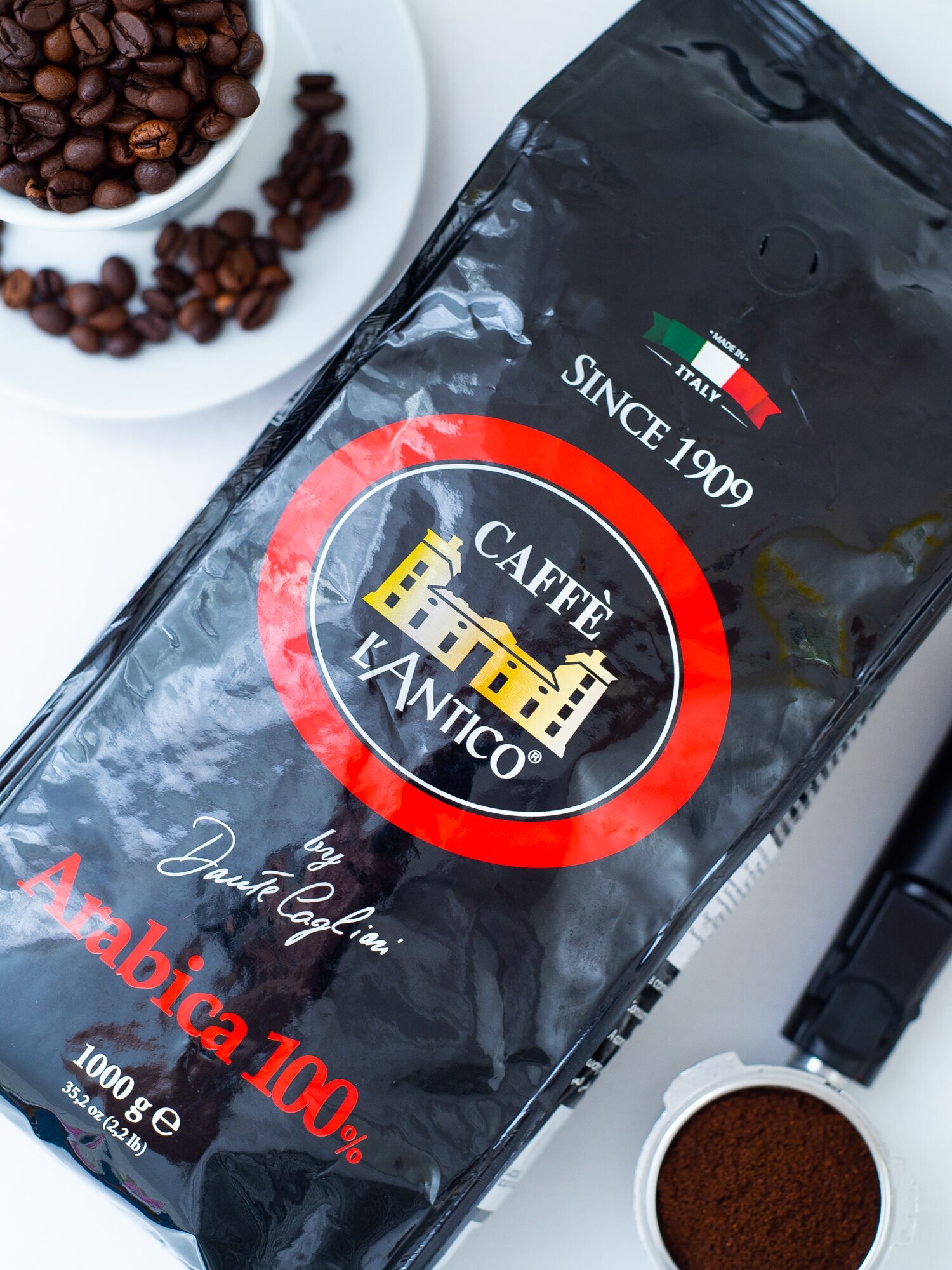 Кофе в зернах L'Antico Nero PURE ARABICA - фотография № 2