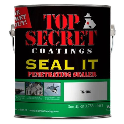 Top Secret Coatings пропитка TS-104, 3.78 л, бесцветный