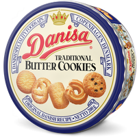 Печенье DANISA Butter Cookies cдобное, 200г