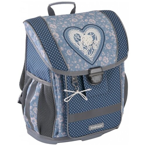 Ученический ранец с пластиковым дном ErichKrause ErgoLine 16L Lacey Heart