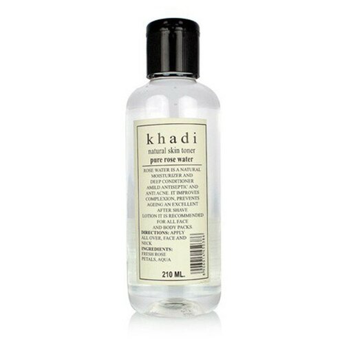 Khadi Natural Тоник Rose Water, 210 мл