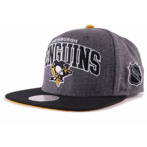 фото Бейсболка mitchell&ness archw/lg2snap pittsburgh penguins (серый) ng68z