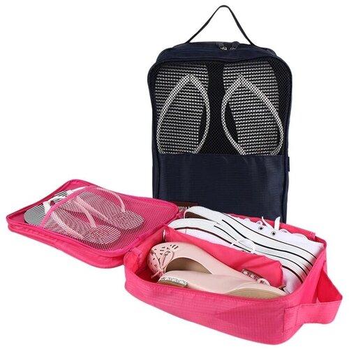 Многофункциональная сумка для хранения обуви, путешествий розовый