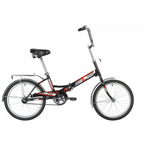 Складной велосипед Novatrack TG 30 2021 20 Черный 872000₽