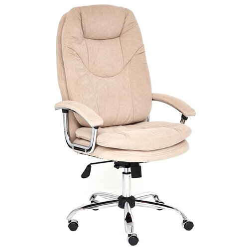 фото Компьютерное кресло tetchair softy lux для руководителя, обивка: текстиль, цвет: бежевый 7