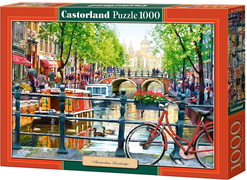 Пазл Castorland 1000 деталей: Пейзаж, Амстердам