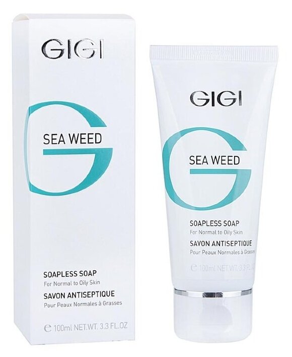 Gigi жидкое безмыльное мыло Sea Weed Soapless Soap, 100 мл, 150 г