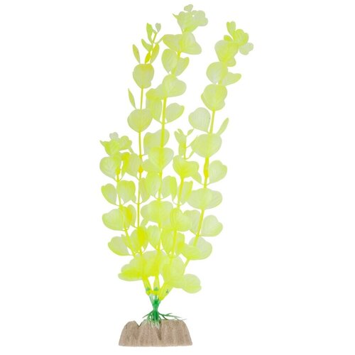 GloFish Растение флуоресцирующее желтое L 20 см