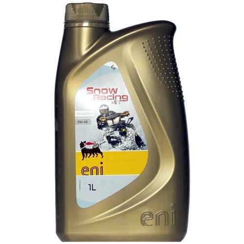 Синтетическое моторное масло ENI Snow Racing 4T 0W-40 (1л)