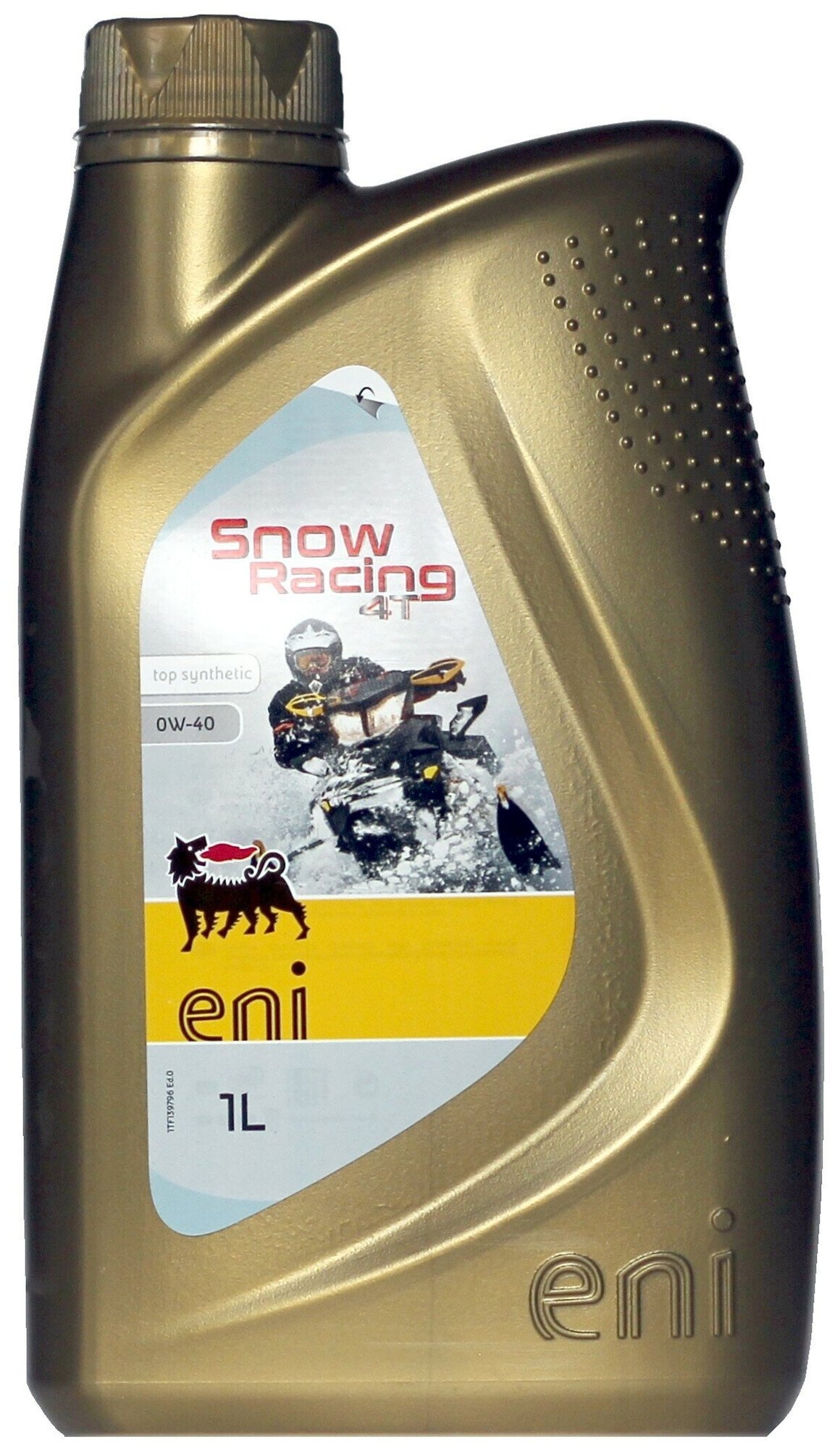 Синтетическое моторное масло ENI Snow Racing 4T 0W-40 (1л)