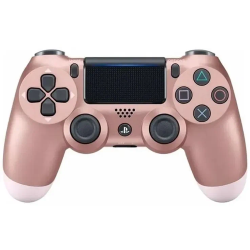 Геймпад для PlayStation 4 беспроводной, розовое золото/ совместим с PS4, PC и Mac, Apple, Android