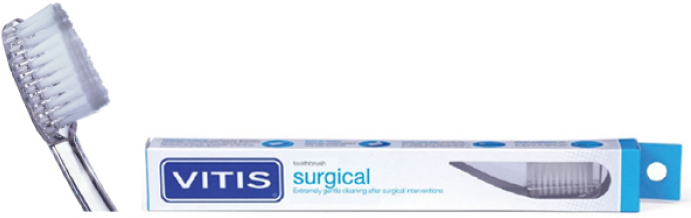 Щетка зубная экстра мягкая после хирургич. лечения Vitis Surgical DENTAID S.L. - фото №7