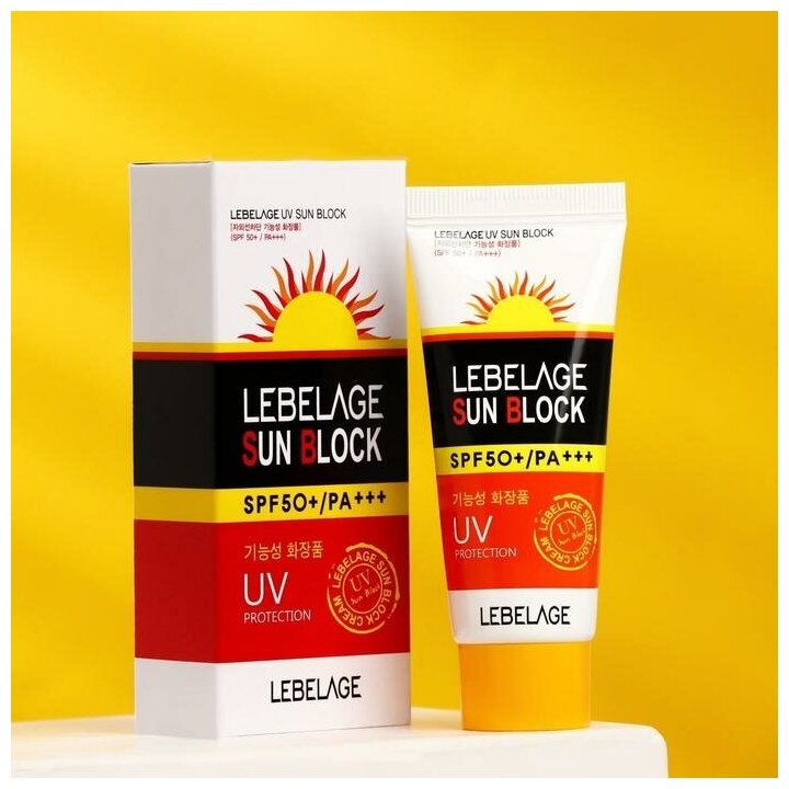 Солнцезащитный крем Lebelage для проблемной кожи SPF50+/PA+++, 30 мл