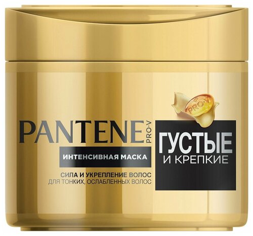 Pantene Маска для волос Pantene «Густые и крепкие», 300 мл