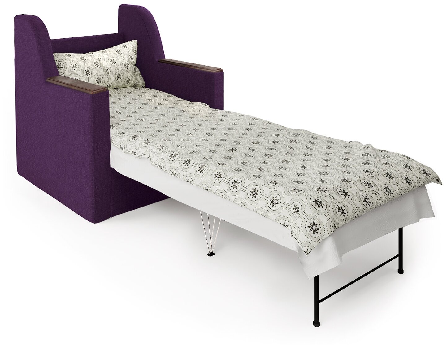 Кресло-кровать Соло фиолетовый