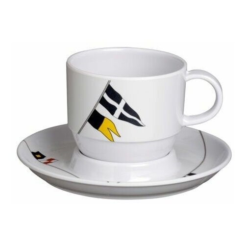 Чашка для завтрака (6,5х4,7 см) с блюдцем 