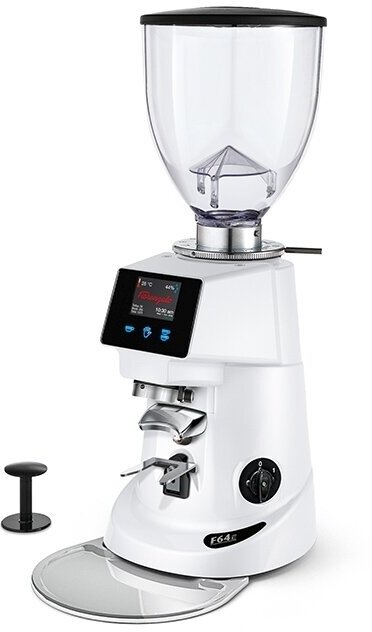 Кофемолка электрическая жерновая для дома и кофейни Fiorenzato F64 E White белая