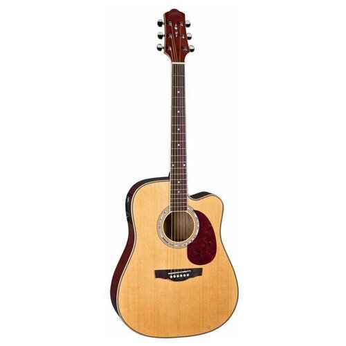 электроакустическая гитара naranda dg220cen Акустическая гитара со звукоснимателем, с вырезом Naranda DG220CEN