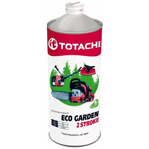 Масло для садовой техники TOTACHI Eco Garden 2 Stroke, 1 л